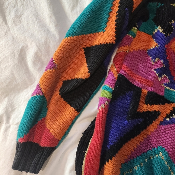 Vintage Marisa Chrislina Collection Hand Knit Sweater - Picture 4 of 15